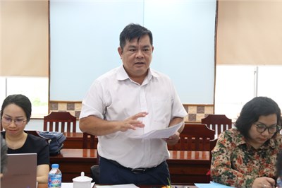 Tiếp đoàn kiểm tra về công tác tổ chức Đại hội đại biểu MTTQ Việt Nam huyện
